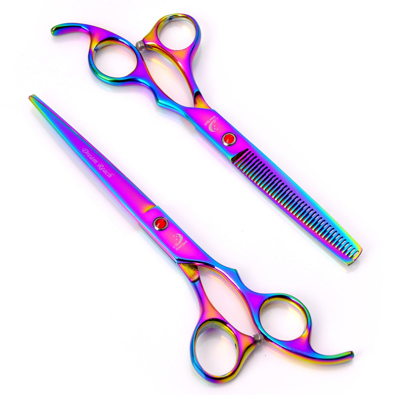 Pet grooming scissors