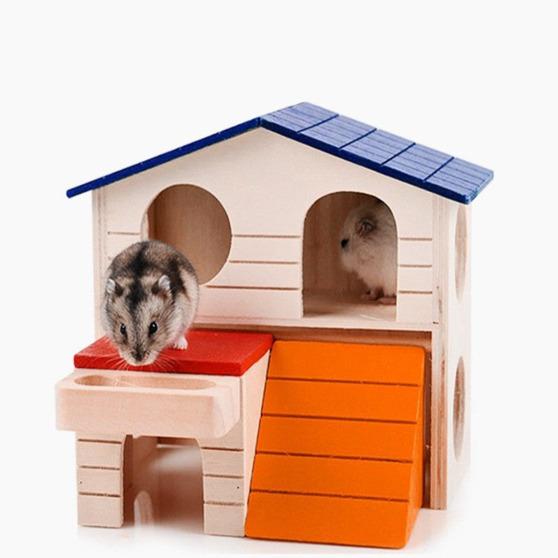 Double-Storey Colorful Pet House
